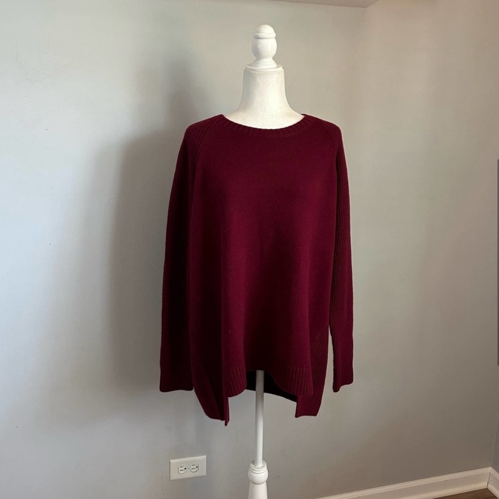 Hatch Baseball Maternity Sweater XL